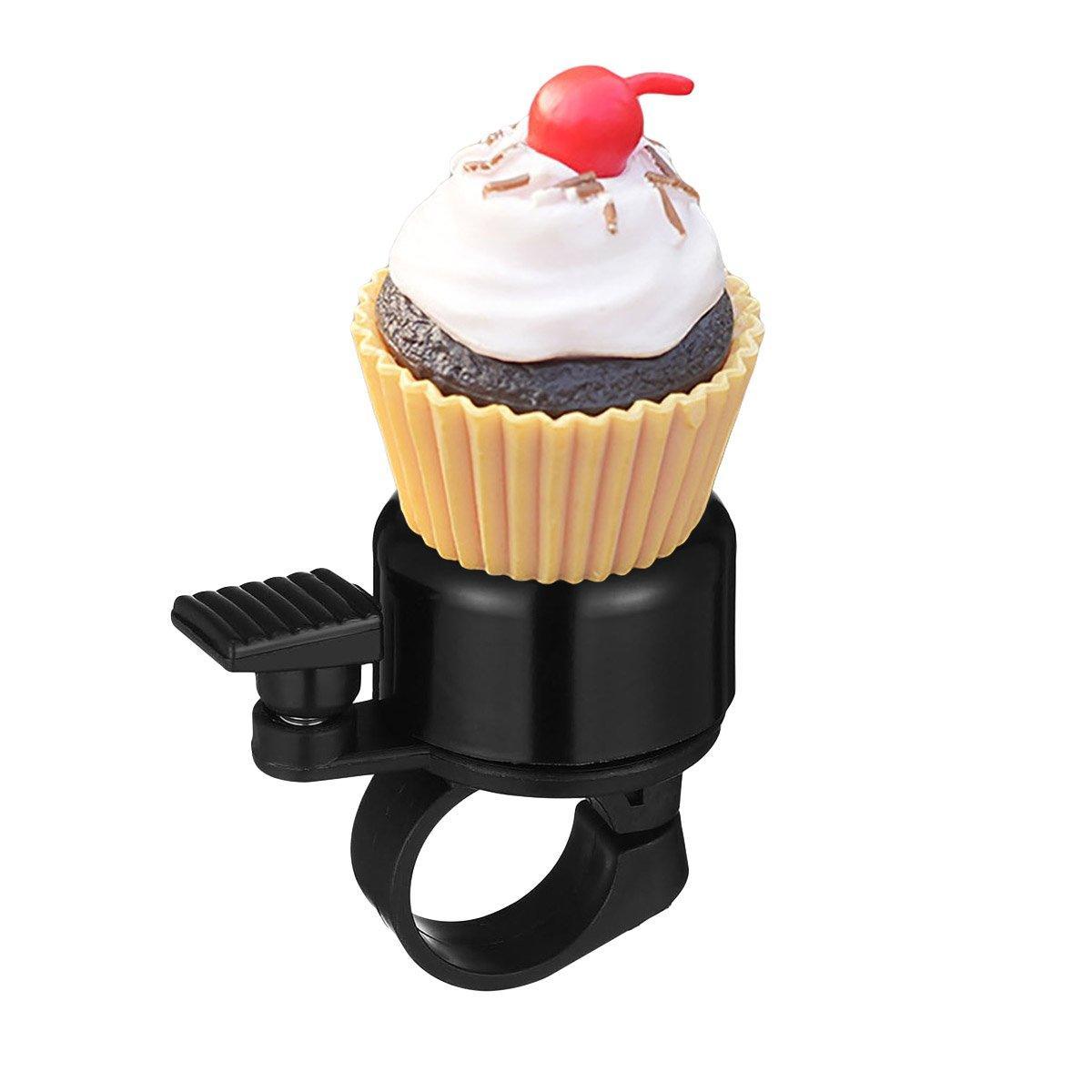 Cute Food Style Bicycle Bell Loud and Fun Handlebar Accessory - Hamburger