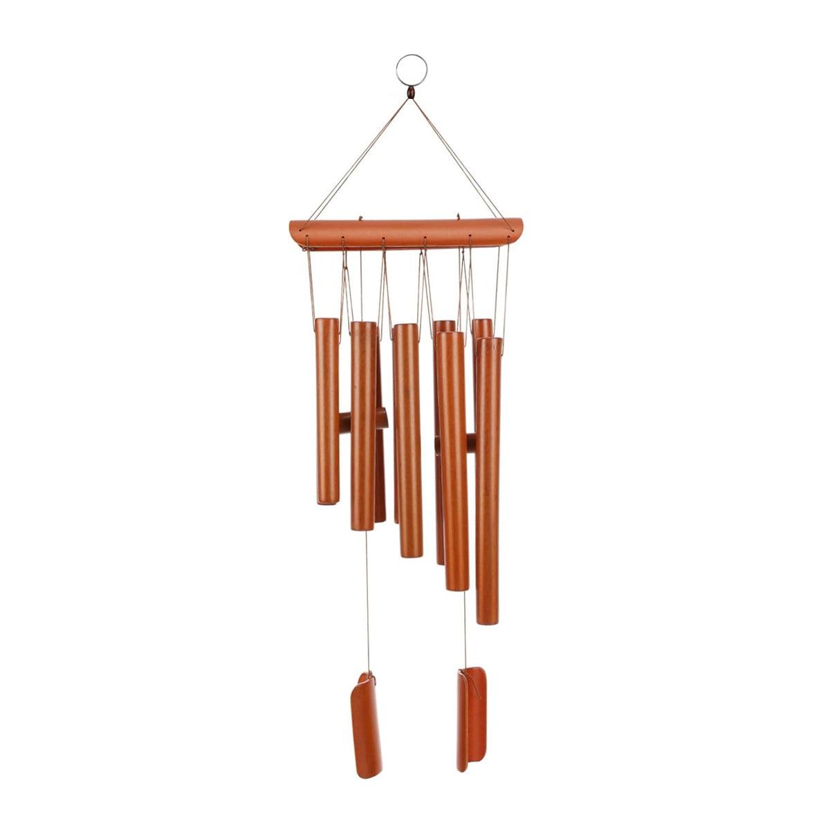 Home Bell Bamboo Hanging Decoration Wind Chime for Outdoor Garden Patio Decor
