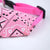 L Adjustable Pet Dog Bandana Collar Triangle Scarf For Puppy Cat Neckerchief - Pink