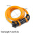 Bike Bicycle Cycling Lock 5 Digit Combination Security Cable Lock Anti Theft