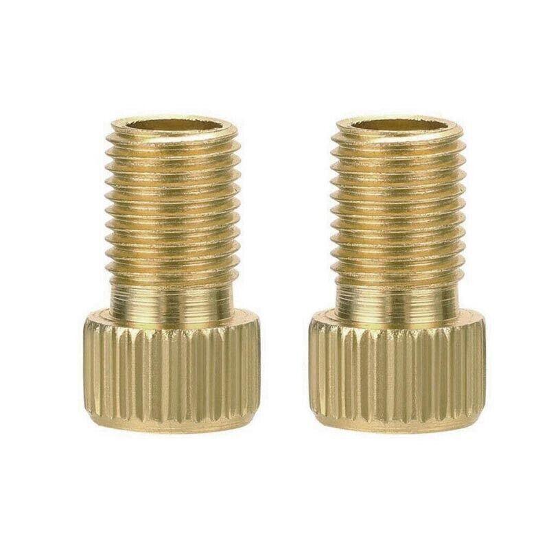 Bicycle Pump Adapters Converter Presta To Schrader Bike Valve Tyre Connector Au - 5PCS