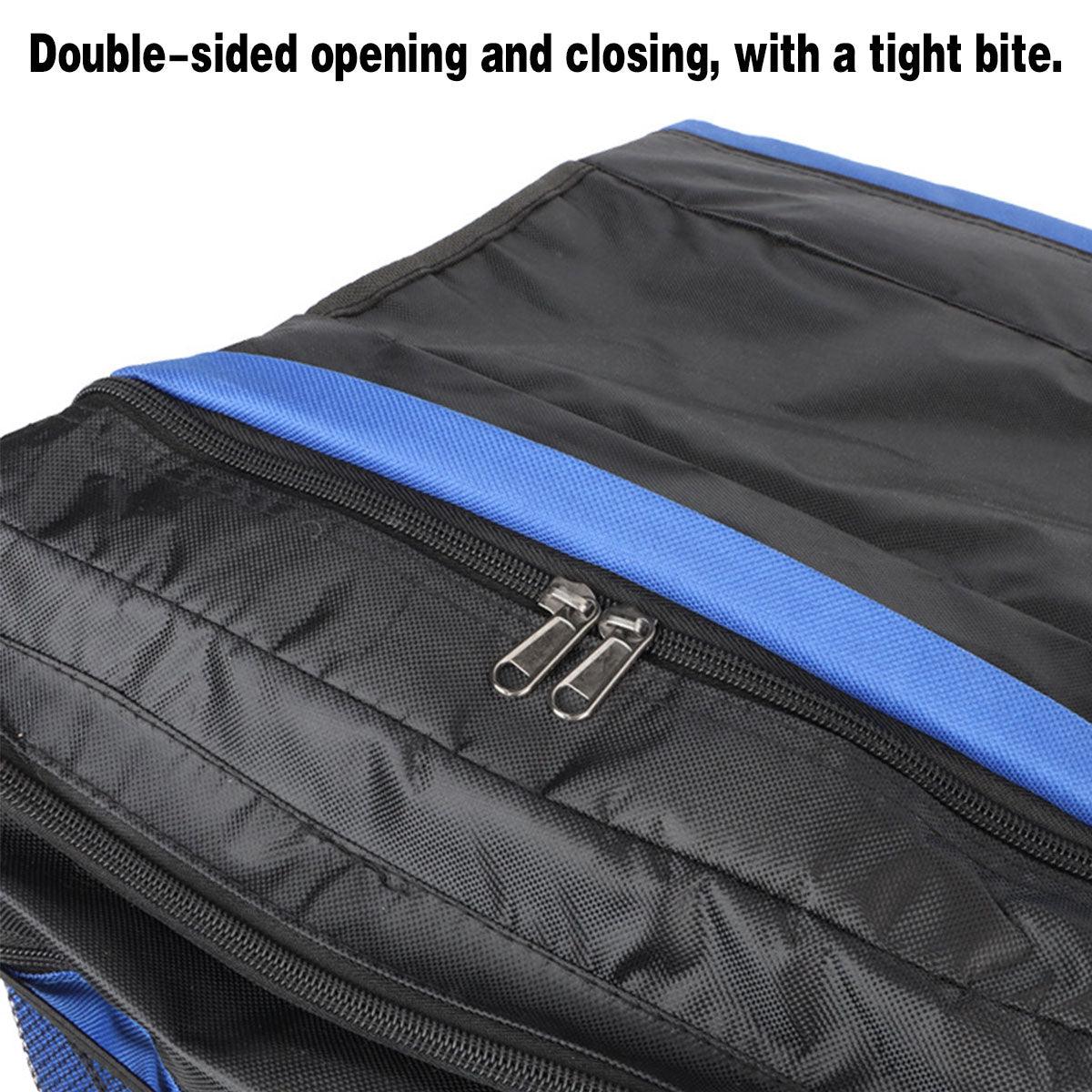 Bike Bicycle Rear Rack Pannier Bags Back Waterproof Seat Box Saddle Carry Bag