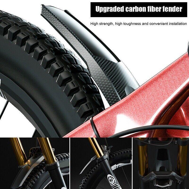 Cycling Mtb Mudguard Mud Guard Mountain Bike Bicycle Fender Front Rear Tyre - 1PC