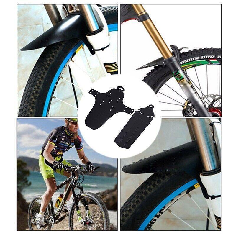 Mountain Bike Mud Guard Set Lightweight Front and Rear Fenders for MTB Bicycle