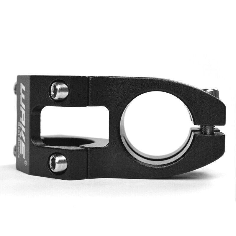 MTB Mountain Bike Handlebar Stem 31.8mm Aluminium Alloy Short Stem Cycling Part - Black