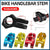 MTB Mountain Bike Handlebar Stem 31.8mm Aluminium Alloy Short Stem Cycling Part - Gold