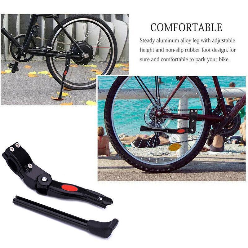 Bicycle Mountain Bike Adjustable Rear Kickstand Prop Side  Parking  Support  Au