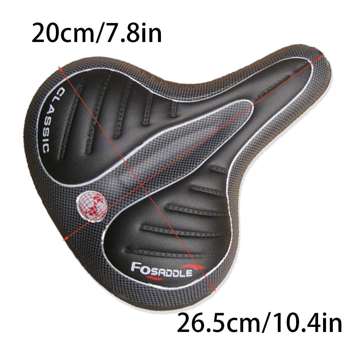 Wide Big Bum Bike Bicycle Gel Cruiser Comfort Saddle Seat Sporty Soft Cushion Au