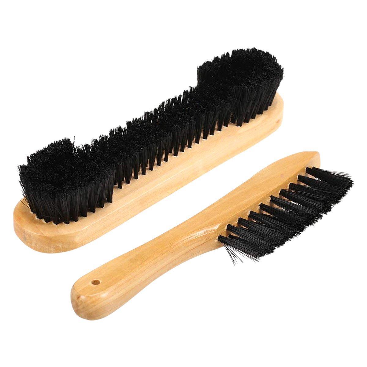 2PCS Brush Rail Brush Set Billiard Table Cleaning Kit Pool Table Corner Brush