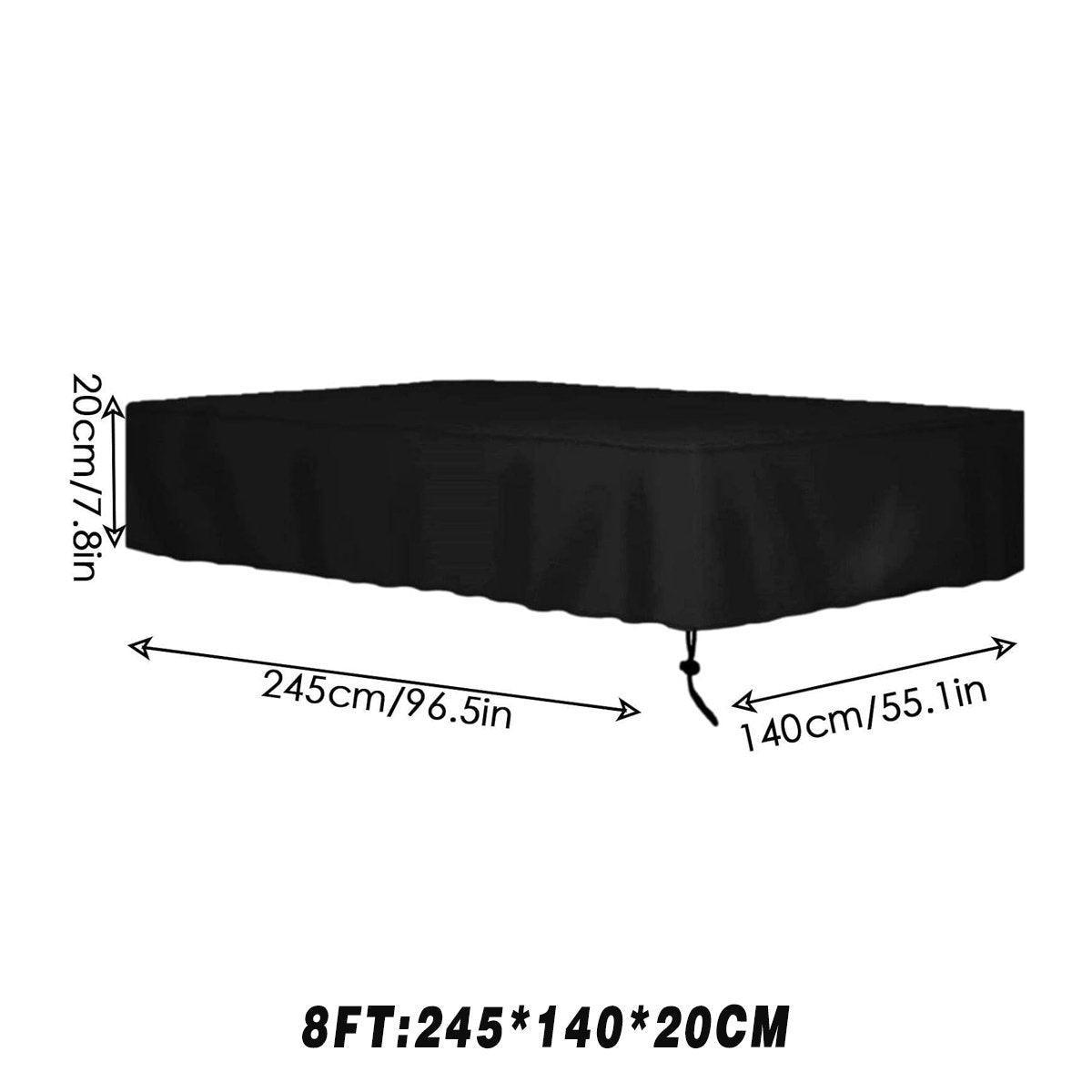 Waterproof Oxford Cloth Billiards Table Cover Dustproof Pool Table Protector