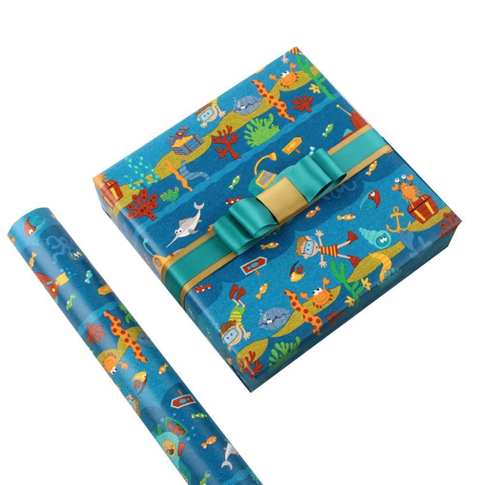20pcs Cute Animal Cartoon Gift Wrapping Paper for Toys Bookskin and Crafts - Unicorns-20PCS