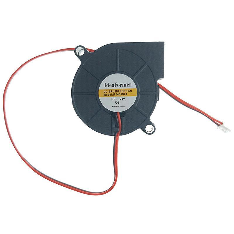 12V 24V Brushless Dc Blower Fan Ultra Quiet Cooling Fan 5015S 50Mm X 15Mm Au - 24V