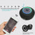 Waterproof Bluetooth Shower Speaker with LED Light FM Radio and Suction Cup