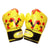 Boxing Sparring Training Gloves MMA Kickboxing Punching Gloves for Practice Sessions - Blue [Map Pattern]
