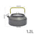 1.2L Outdoor Teapot Camping Hiking Portable Aluminum Kettle Coffee Pot Travel