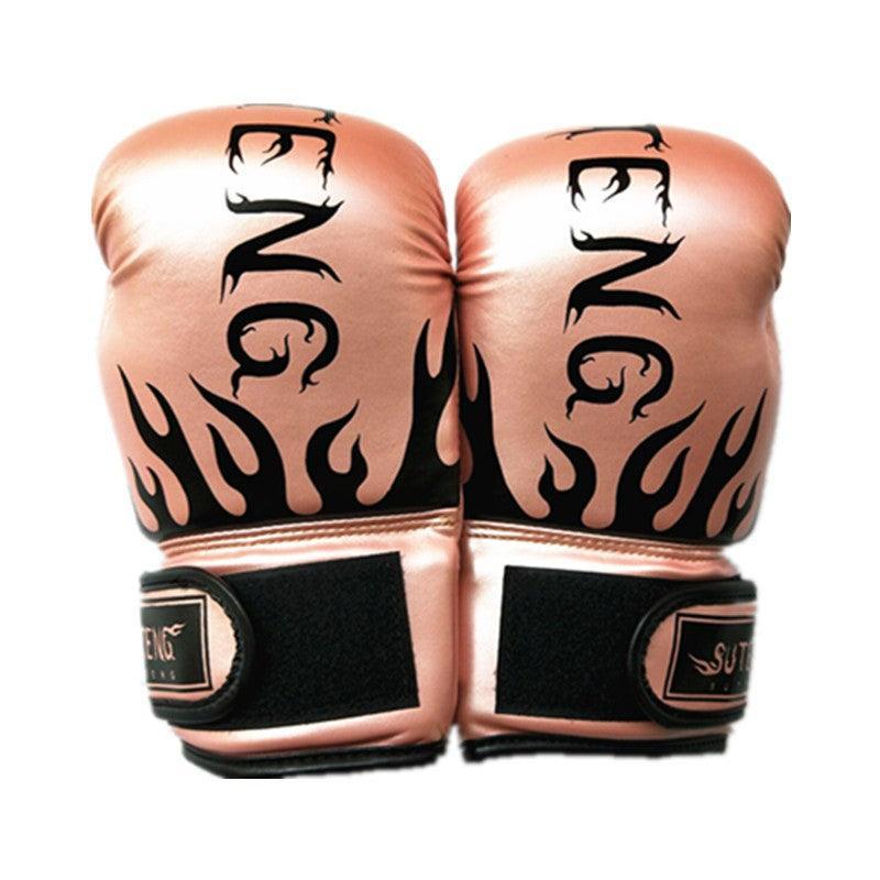 2PCS PU Boxing Training Gloves for Young Beginners Suitable for Ages 3-12 - Orange