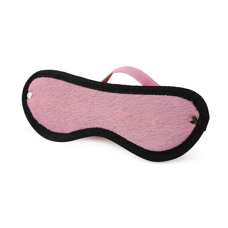 14Pcs Bondage Set Bdsm Restraint Ball Gag Fetish Handcuffs Couples Sex Whip Toy - Black