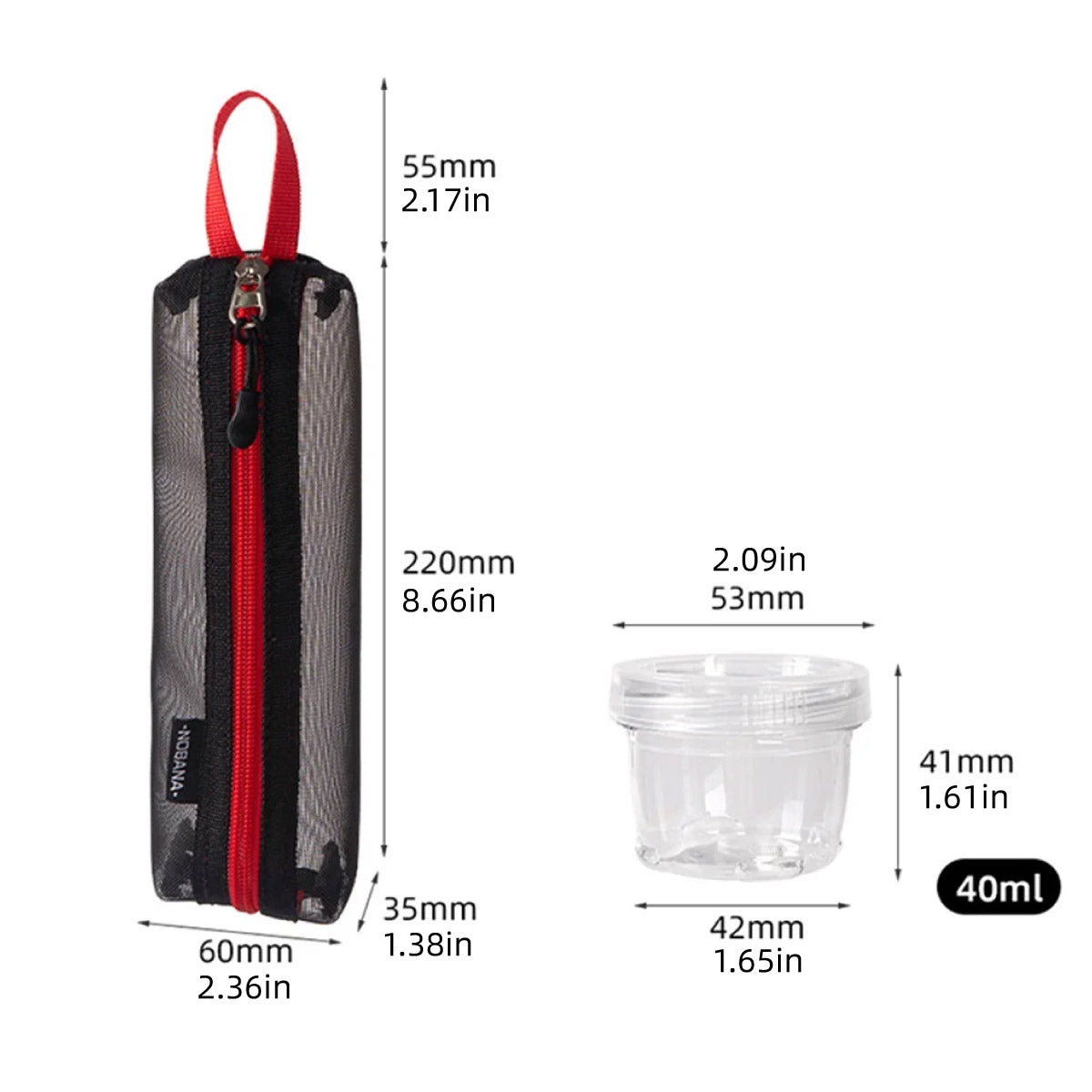 5PCS Outdoor Camping Spice Container Set Travel BBQ Seasoning Storage Box Use - White