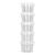 5PCS Outdoor Camping Spice Container Set Travel BBQ Seasoning Storage Box Use - White
