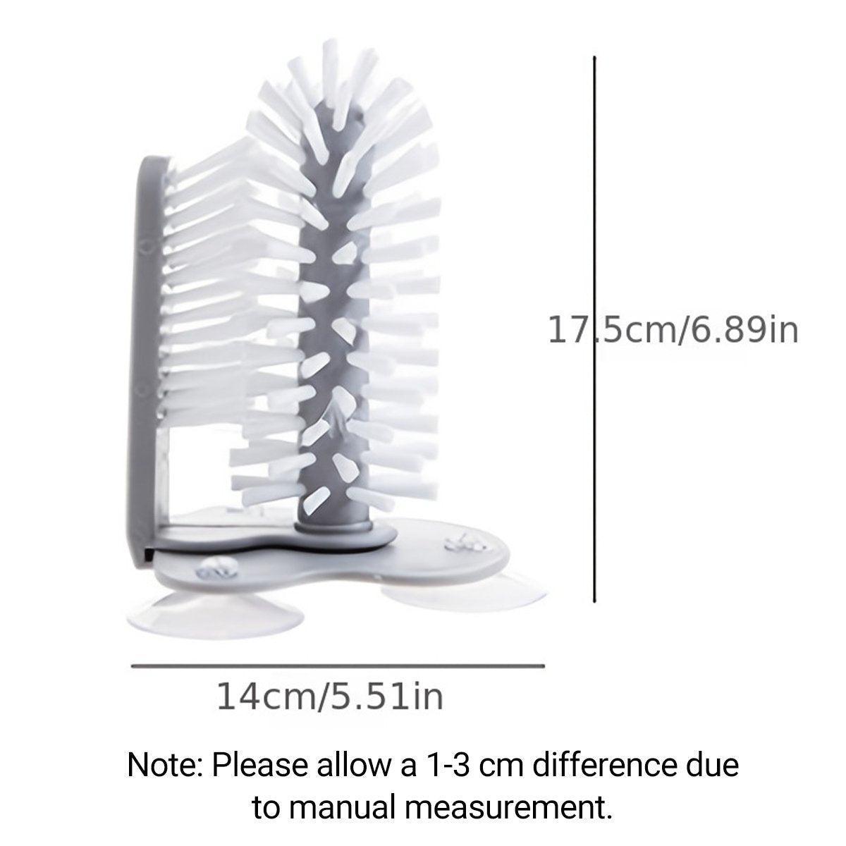 Sink Water Bottle Cleaning Brush Glass Cup Brush Suction Cup Brush Kitchen Tool