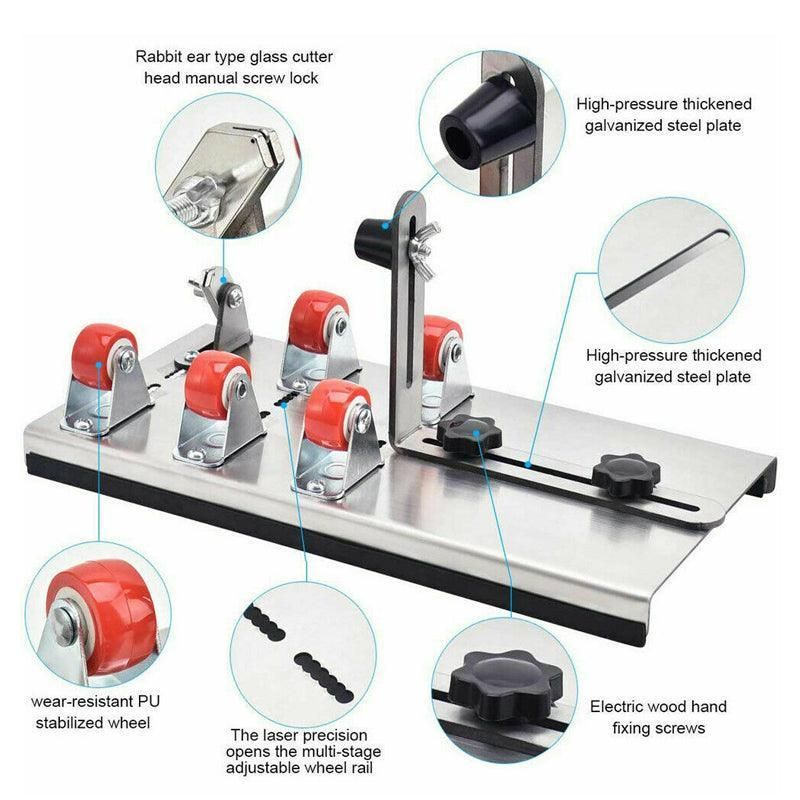 Glass Bottle Cutter Cutting Tool Upgrade Version Square & Round Bottle Cutter Au