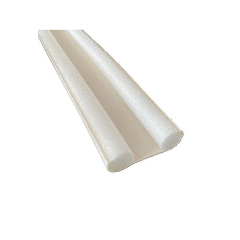 New Door Bottom Sealing Strip Guard Wind Dust Threshold Seals Draft Stopper Au - White