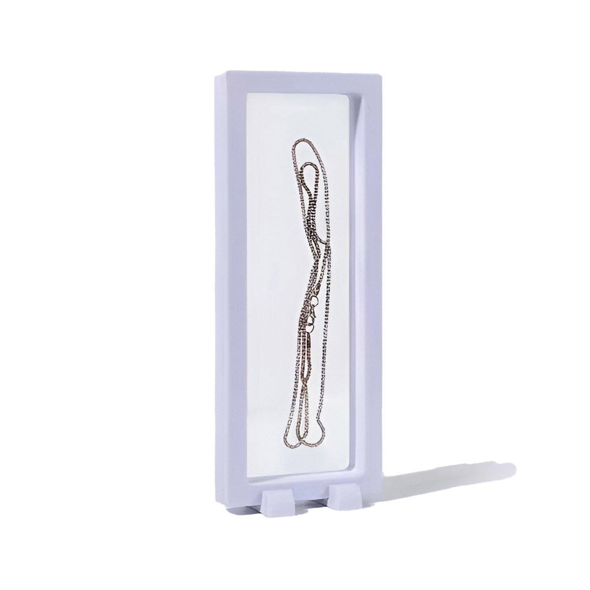 10pcs Transparent PE Film Display Box Jewelry Packaging Storage Box Container - 7-18-2-Black