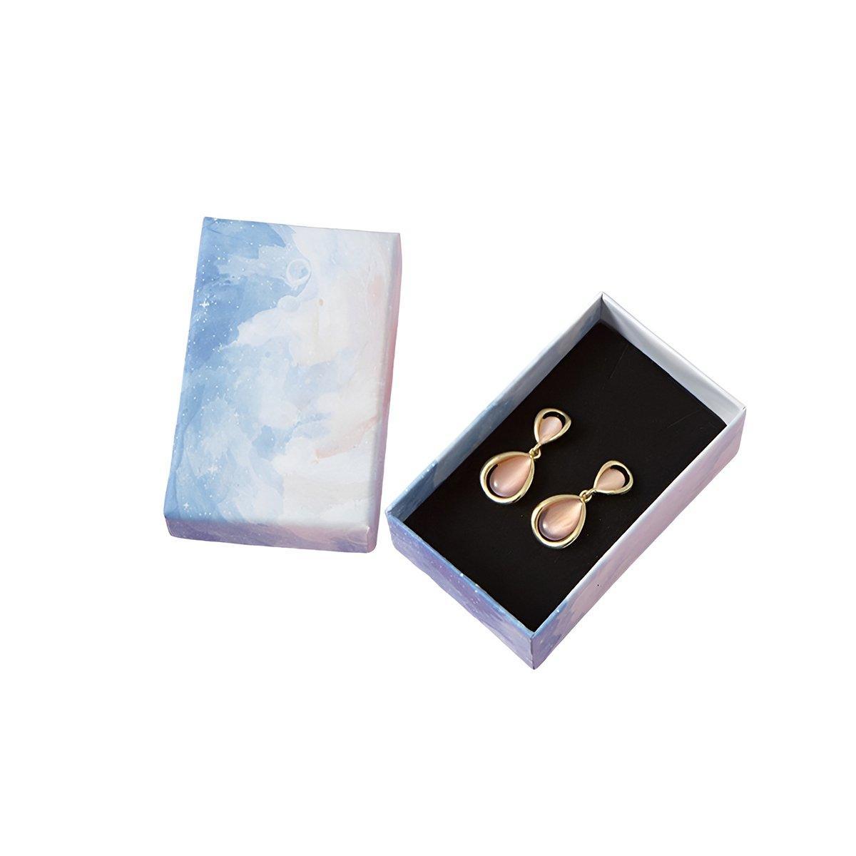 20PCS Cloud Jewelry Box Earrings Necklace Ring Bracelet DisplayOrganizer - 7*9*3cm（Box）