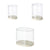 2pcs Clear Acrylic Display Case Transparent Box for Collectibles Dolls Figures - L