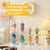 2pcs Clear Acrylic Display Case Transparent Box for Collectibles Dolls Figures - M