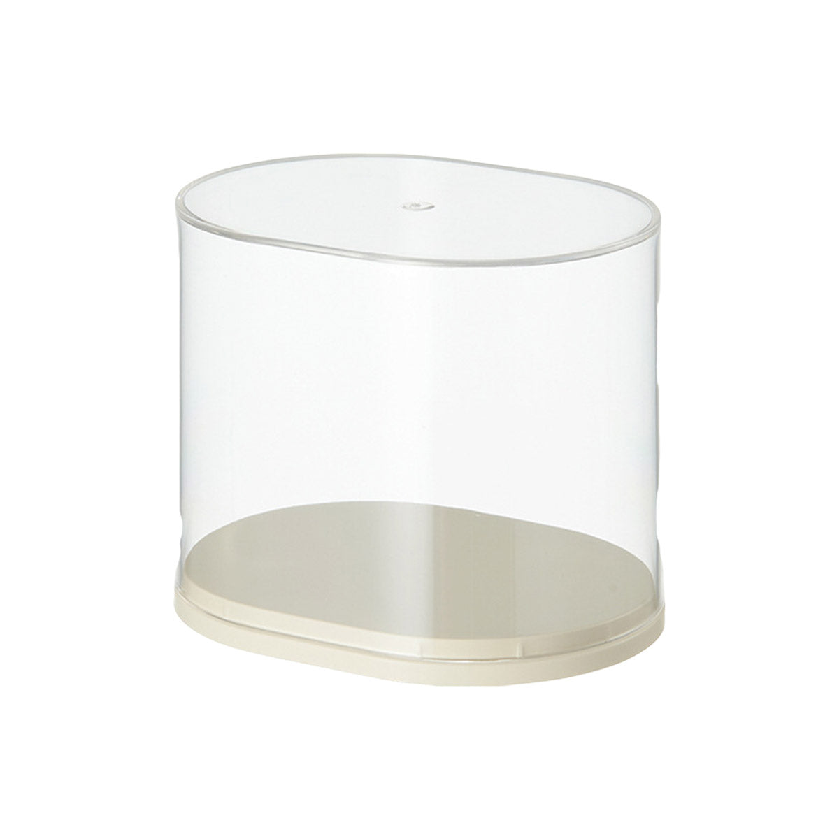 2pcs Clear Acrylic Display Case Transparent Box for Collectibles Dolls Figures - M