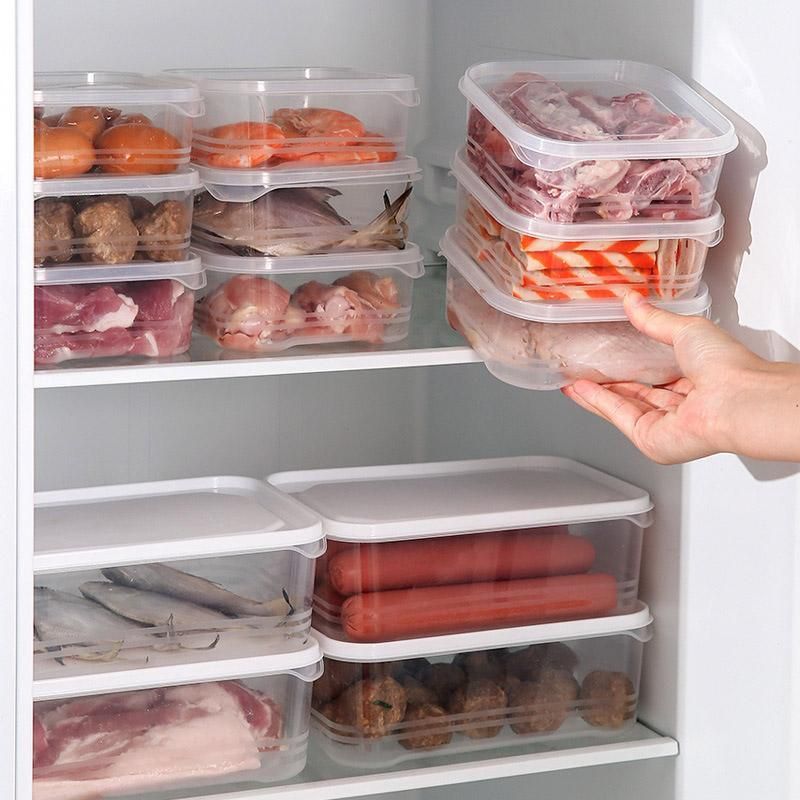 10-Piece 350 ml Stackable Storage Container Set with Lids