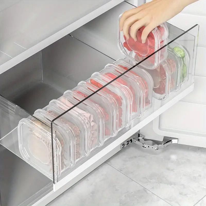 10-Piece 350 ml Stackable Storage Container Set with Lids