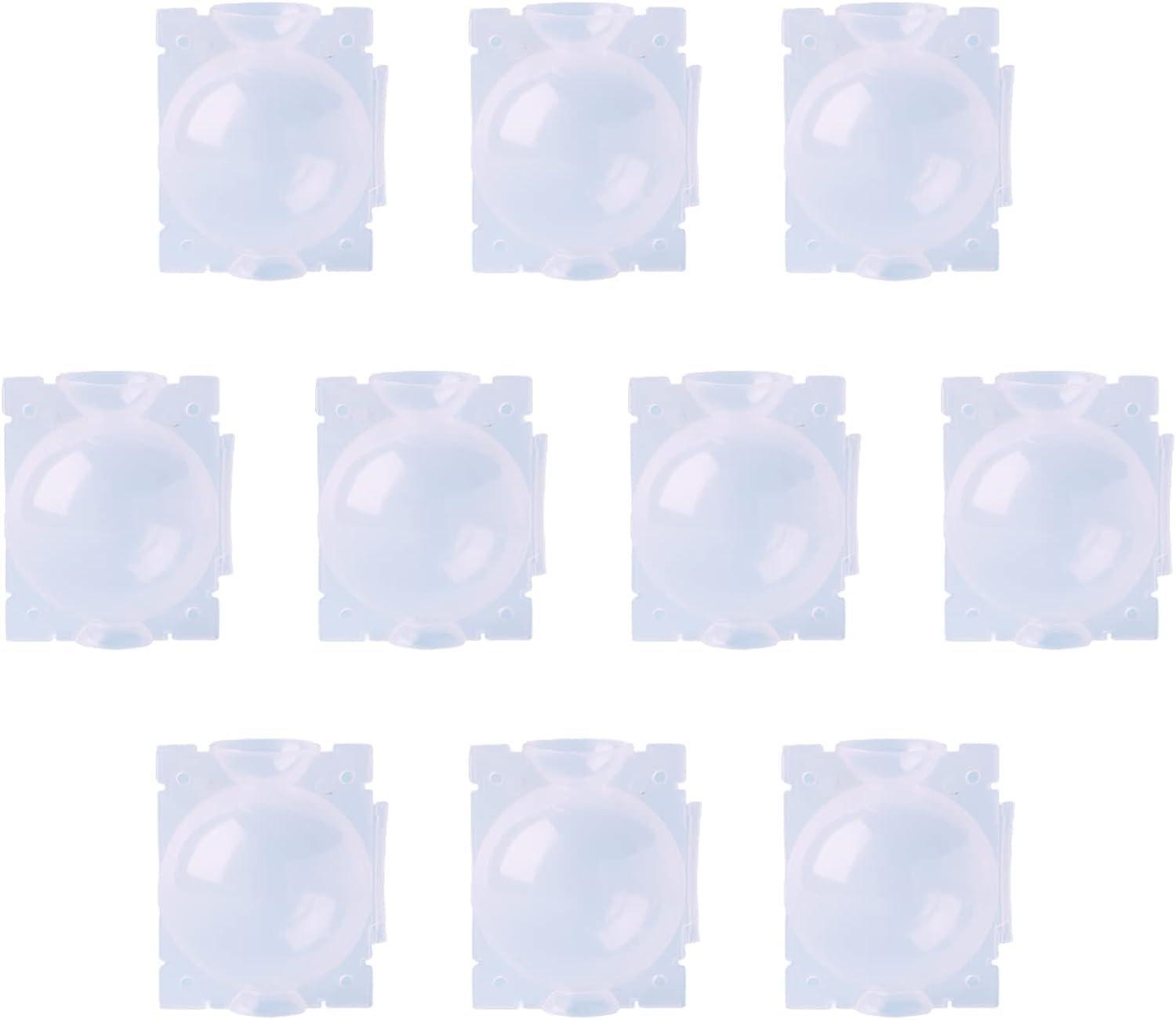 50pcs Plant Rooting Device High Pressure Grafting Box for Seedling Branch Garden - Clear L-50PCS