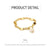 Simple Chunky Chain Bracelet Elegant Trendy Fashion Jewelry for Women Gifts