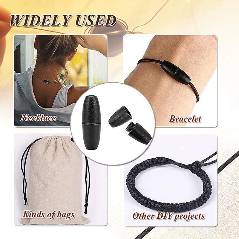 10-50X Breakaway Plastic Clasps for Silicone Necklace and Lanyard Pop Fittings - 10PCS