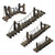Resin Bridge Aquarium Decoration Fish Tank Accessories Shrimp Tortoise Climbing - Suspension Bridge-S