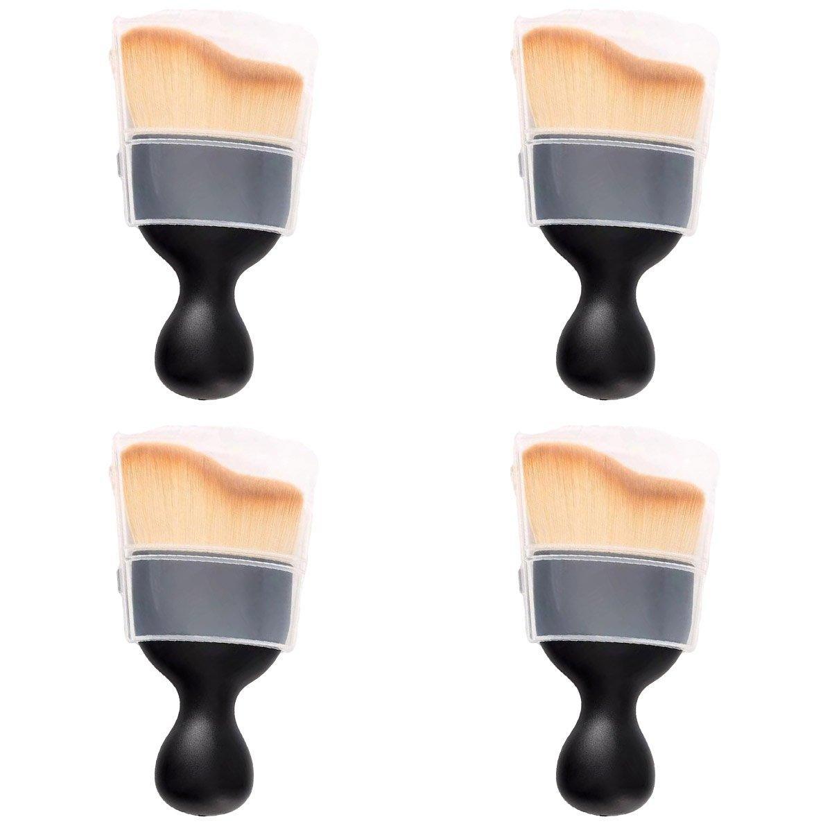 4pcs Car Interior Cleaning Tool Set Crevice Brush Dust Remover for Detailing