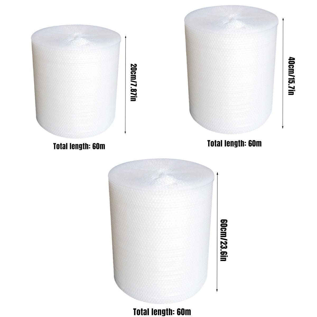 Bubble Wrap Roll Shockproof Packaging Foam Paper Express Shipping Protective - 20cm