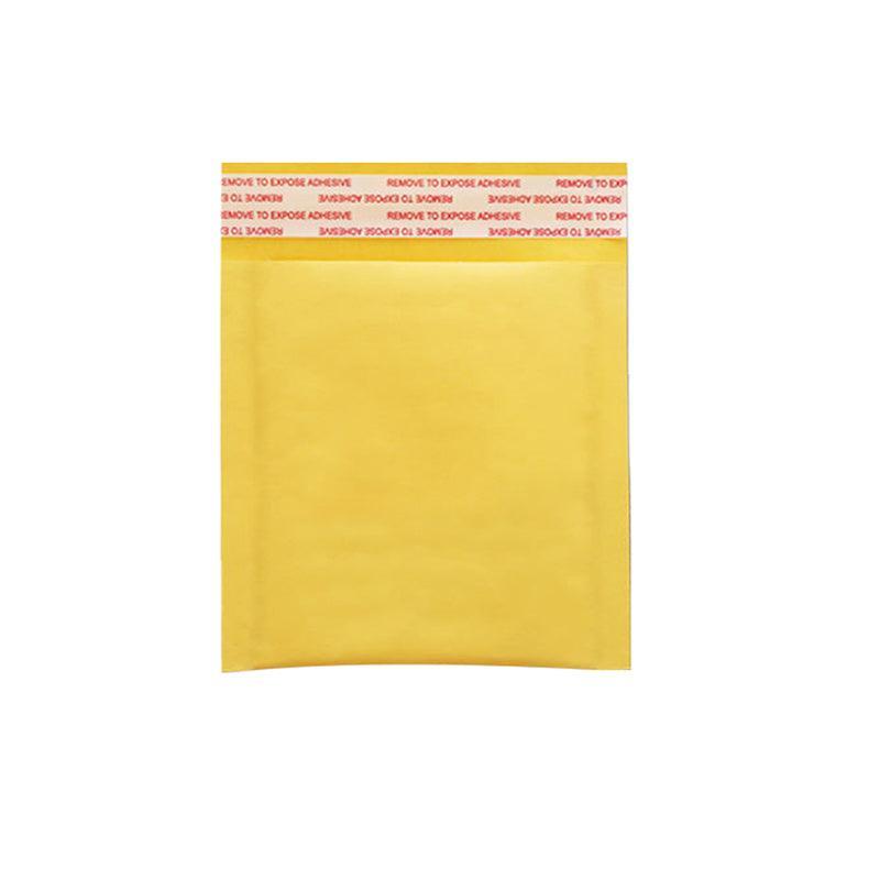 25PCS Poly Bubble Mailer Yellow Colour Multi-Size Plastic Padded Bag - 25PCS-14x20CM