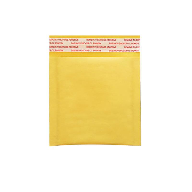 25PCS Poly Bubble Mailer Yellow Colour Multi-Size Plastic Padded Bag - 25PCS-14x20CM
