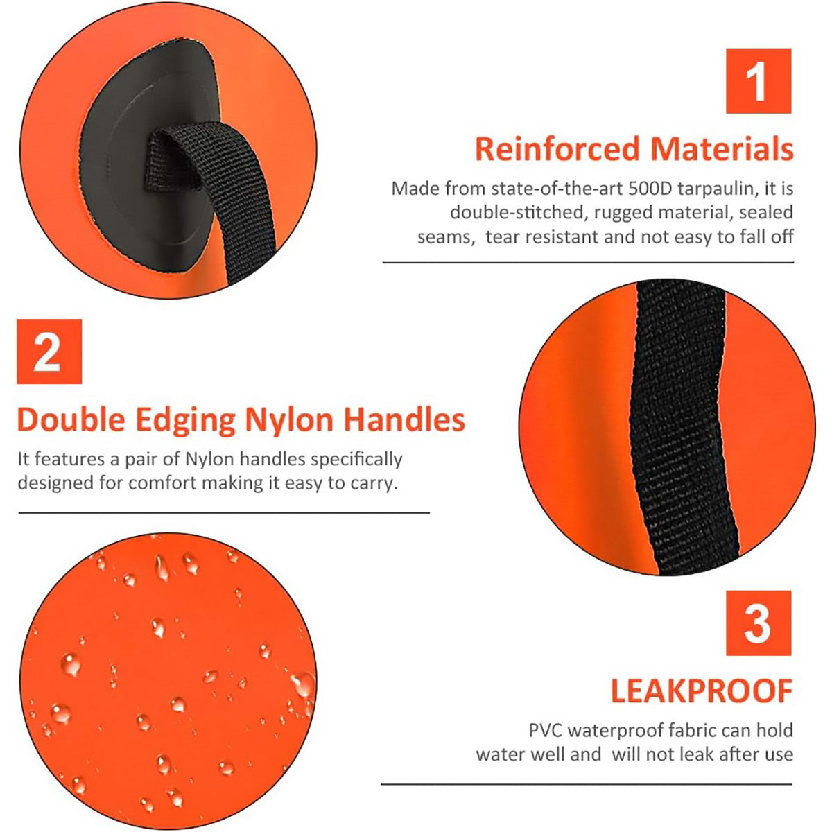 20L Portable Folding Bucket Water Container Camping Hiking Fishing Water Storage - Blue