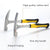 Geological Exploration Duck Bill Hammer Arrow Inspection Archaeological Tool - Butt Hammer