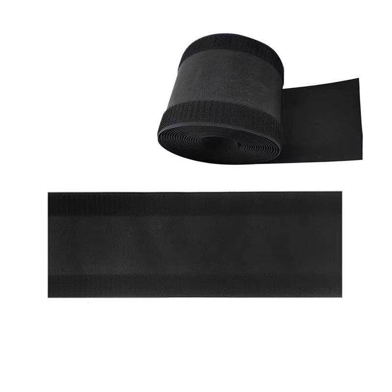 Cable Cover Nylon Sticky Wire Protector Floor Blanket Reusable Cord Tube Cover - Black-1Meter-Carpet