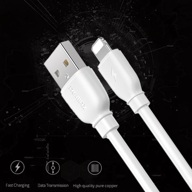 2.4A USB Fast Charger Phone Cable Data Cord For iPhone14 13 12 11Pro Max XR iPad - Black