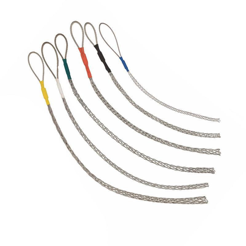 Stainless Steel Cable Pulling Sock Wire Grip Tool for NBN Telstra Ducting 6 Sizes - White(15-20MM)