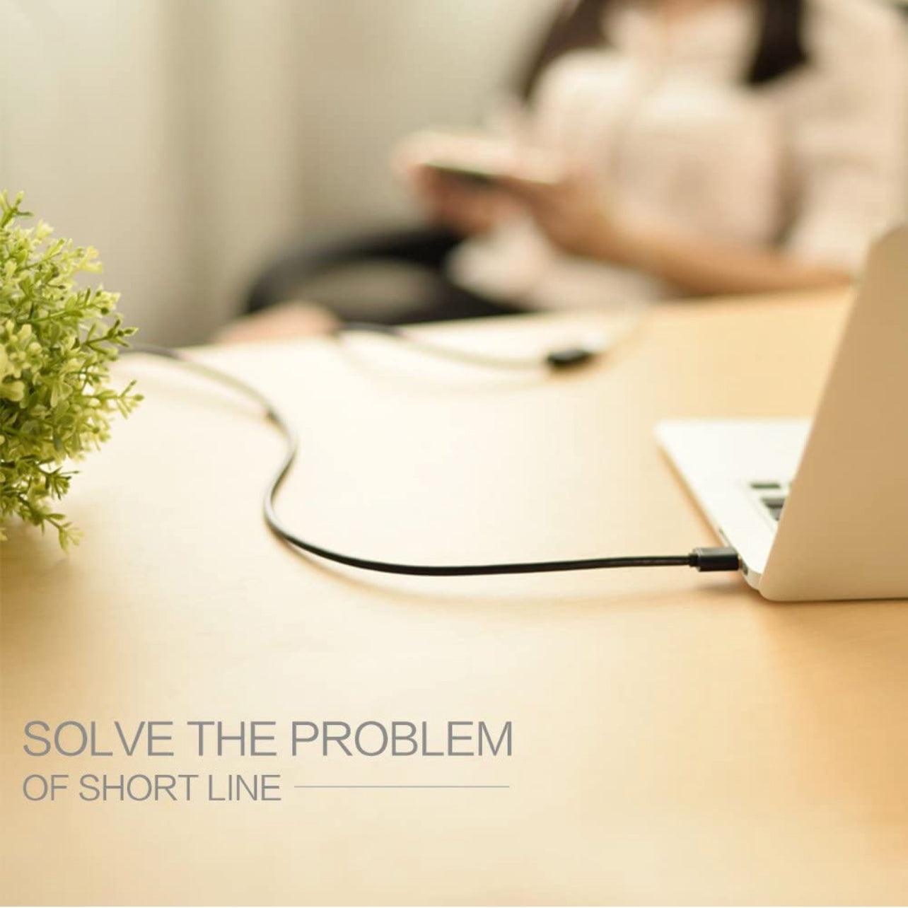 Usb Extension Data Cable 2.0 A Male To A Female Long Cord For Macbook & Computer - 5 m