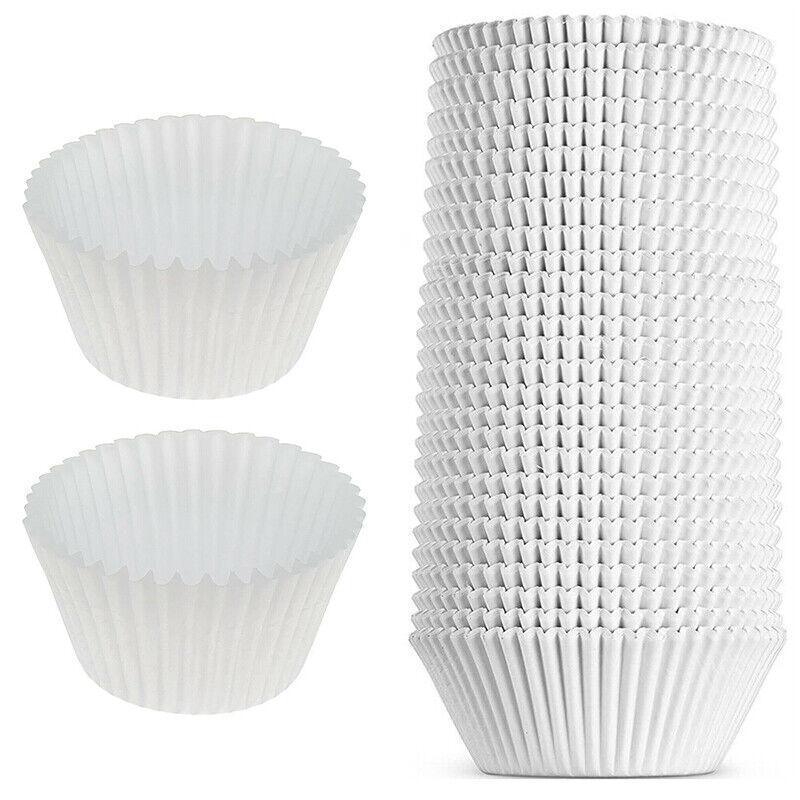 Patty Pans Muffin Cases Choc 600/Pk Cake Boards Cupcake Liners Boxes Baking Cups - 600PCS-3.5CM