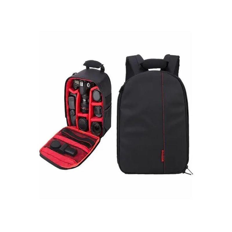 Waterproof DSLR Camera Backpack Multi Functional Rucksack for Canon Nikon Sony - Red