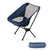 Outdoor Portable Lightweight Folding Camping Chair High Back Fishing Chair - Red